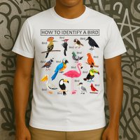 How To Identify A Bird Birds Lover Nature Birdwatcher T-Shirt