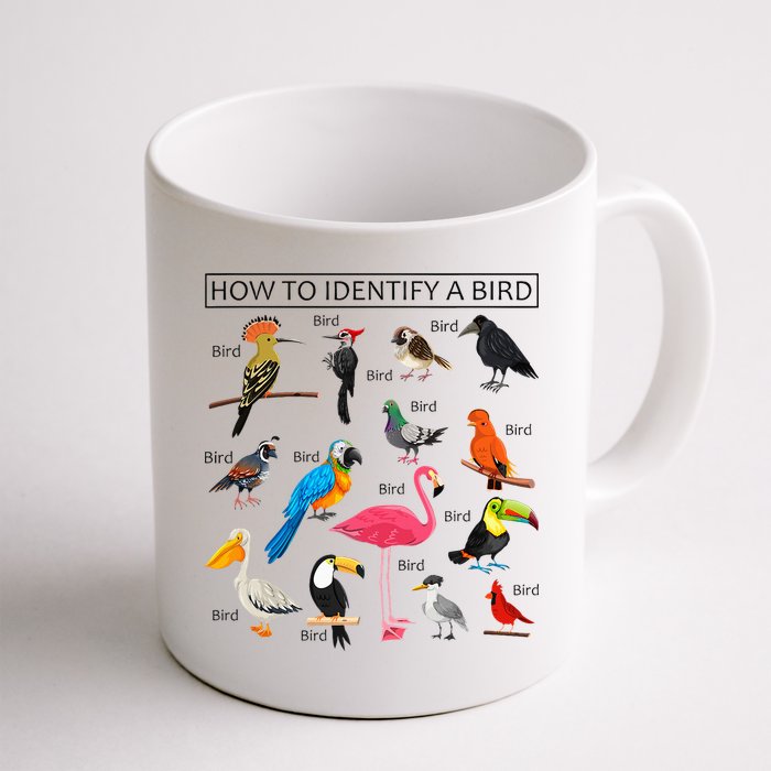 How To Identify A Bird Birds Lover Nature Birdwatcher Mug