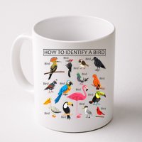 How To Identify A Bird Birds Lover Nature Birdwatcher Mug