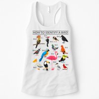 How To Identify A Bird Birds Lover Nature Birdwatcher Womens Tank Top