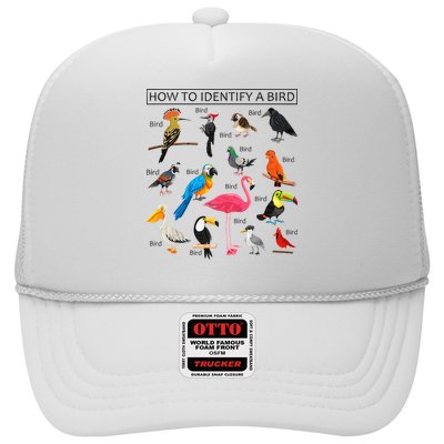How To Identify A Bird Birds Lover Nature Birdwatcher Trucker Hat