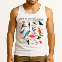 How To Identify A Bird Birds Lover Nature Birdwatcher Tank Top