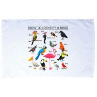 How To Identify A Bird Birds Lover Nature Birdwatcher Microfiber Hand Towel