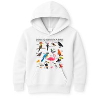 How To Identify A Bird Birds Lover Nature Birdwatcher Kids Hoodie