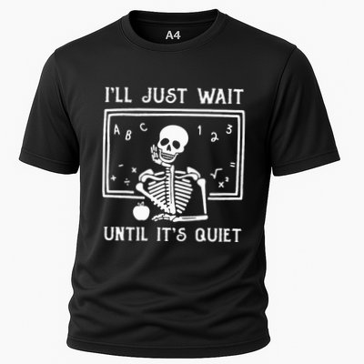 Halloween Teacher Ill Just Wait Until Its Quiet Performance Shirt