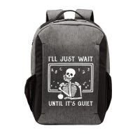 Halloween Teacher Ill Just Wait Until Its Quiet Vector Backpack