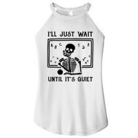 Halloween Teacher Ill Just Wait Until Its Quiet Women's Perfect Tri Rocker Tank