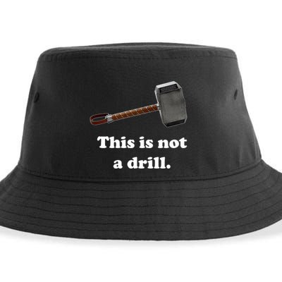 Hammer This Is Not A Drill Sustainable Bucket Hat