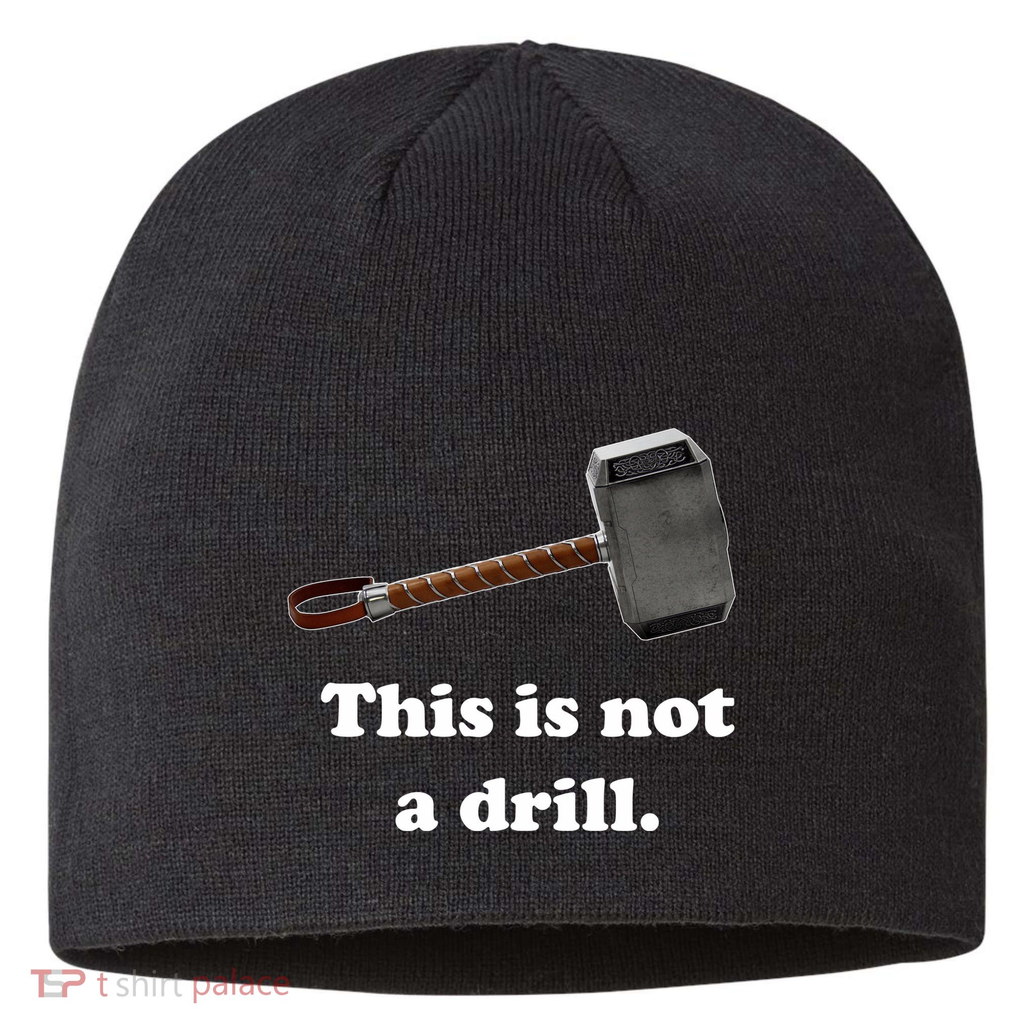Hammer This Is Not A Drill Sustainable Beanie