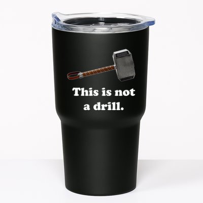 Hammer This Is Not A Drill Tumbler