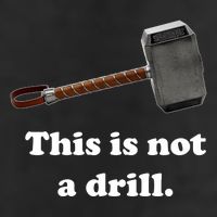 Hammer This Is Not A Drill Trucker Hat
