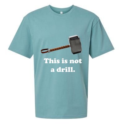 Hammer This Is Not A Drill Sueded Cloud Jersey T-Shirt