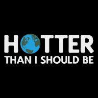 Hotter Than I Should Be Earth Full-Length Apron With Pockets