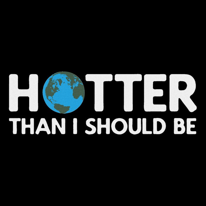 Hotter Than I Should Be Earth Full-Length Apron With Pockets