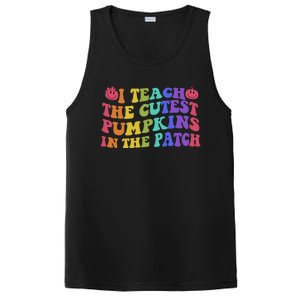 Halloween Teacher I Teach The Cutest Pumpkins In The Patch Gift PosiCharge Competitor Tank