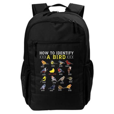 How To Identify A Bird Bird Watcher Bird Lover Daily Commute Backpack