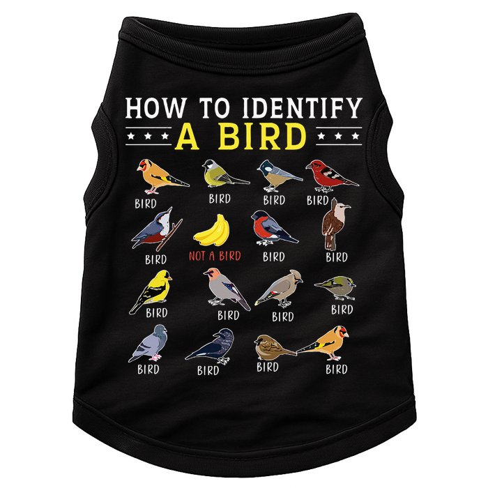 How To Identify A Bird Bird Watcher Bird Lover Doggie Tank