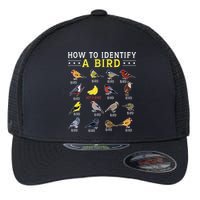 How To Identify A Bird Bird Watcher Bird Lover Flexfit Unipanel Trucker Cap