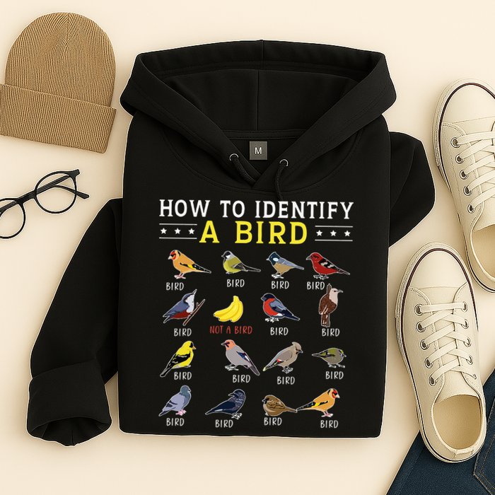 How To Identify A Bird Bird Watcher Bird Lover Hoodie