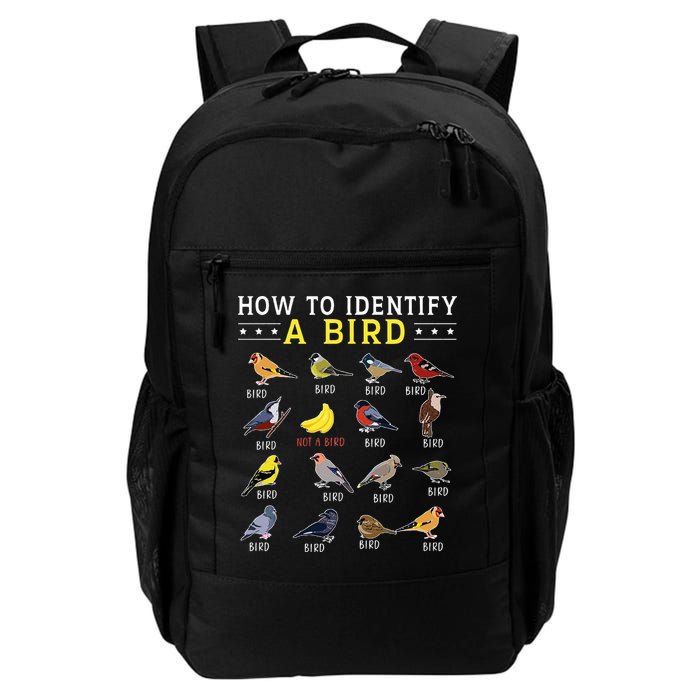How To Identify A Bird Bird Watcher Bird Lover Daily Commute Backpack