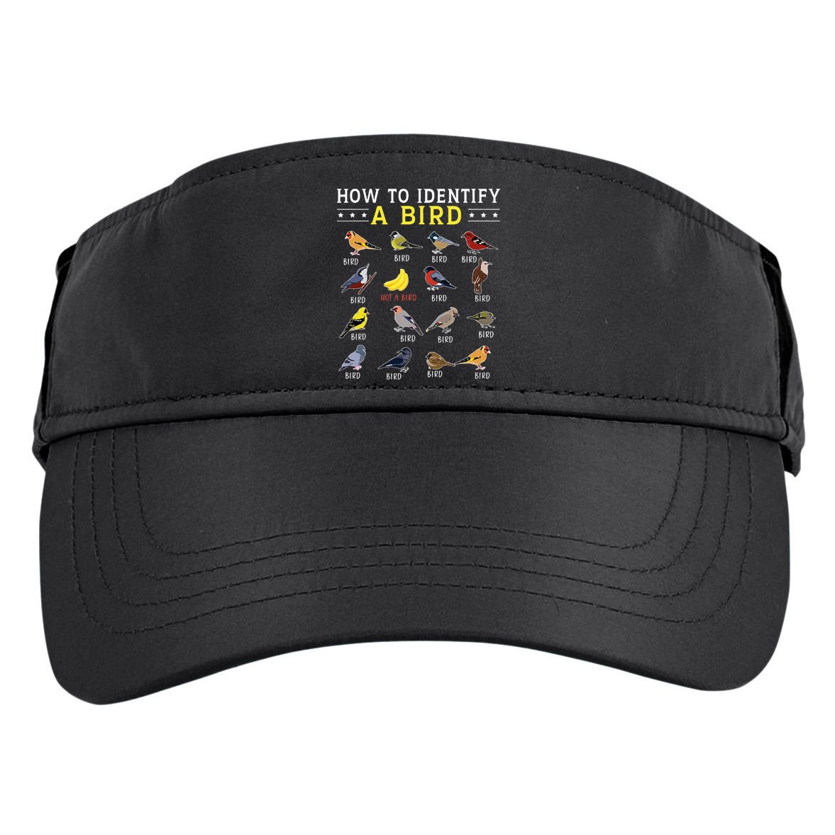 How To Identify A Bird Bird Watcher Bird Lover Adult Drive Performance Visor