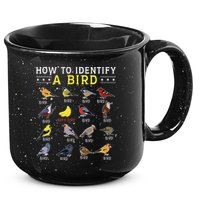 How To Identify A Bird Bird Watcher Bird Lover 15oz Campfire Ceramic Mug