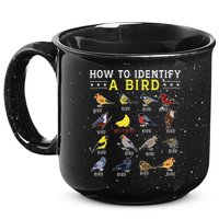 How To Identify A Bird Bird Watcher Bird Lover 15oz Campfire Ceramic Mug