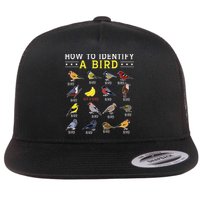 How To Identify A Bird Bird Watcher Bird Lover Flatbill Hat