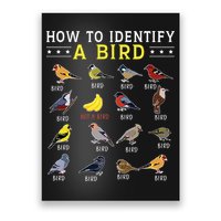 How To Identify A Bird Bird Watcher Bird Lover Poster