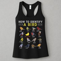 How To Identify A Bird Bird Watcher Bird Lover Womens Tank Top