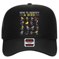 How To Identify A Bird Bird Watcher Bird Lover Trucker Hat