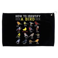 How To Identify A Bird Bird Watcher Bird Lover Grommeted Golf Towel