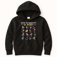 How To Identify A Bird Bird Watcher Bird Lover Kids Hoodie