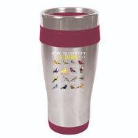 How To Identify A Bird Bird Watcher Bird Lover 16oz Travel Tumbler
