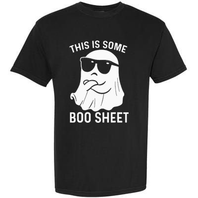 Halloween This Is Some Boo Sheet Ghost Garment-Dyed Heavyweight T-Shirt