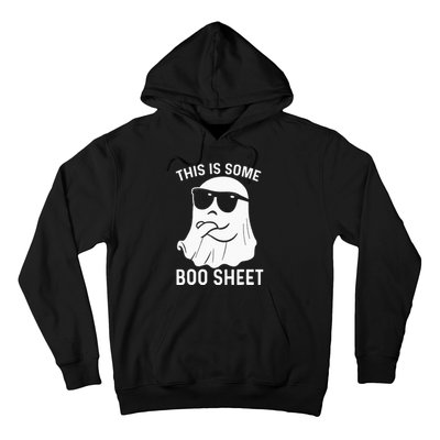 Halloween This Is Some Boo Sheet Ghost Hoodie