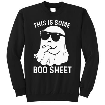 Halloween This Is Some Boo Sheet Ghost Sweatshirt