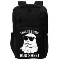 Halloween This Is Some Boo Sheet Ghost Impact Tech Backpack