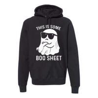 Halloween This Is Some Boo Sheet Ghost Premium Hoodie