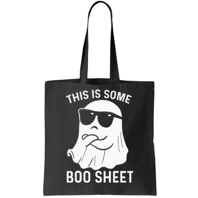 Halloween This Is Some Boo Sheet Ghost Tote Bag