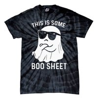 Halloween This Is Some Boo Sheet Ghost Tie-Dye T-Shirt