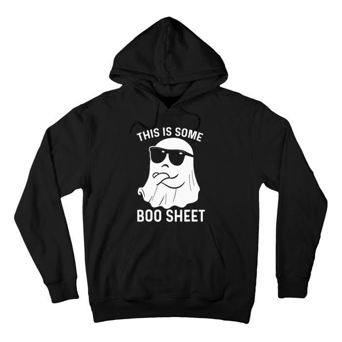 Halloween This Is Some Boo Sheet Ghost Tall Hoodie