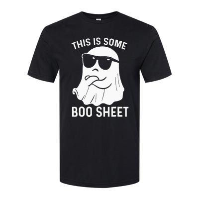 Halloween This Is Some Boo Sheet Ghost Softstyle CVC T-Shirt