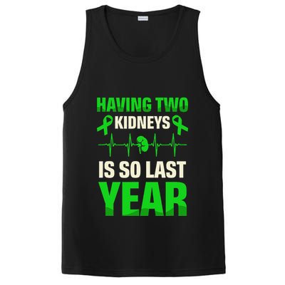Having Two Is So Last Year Organ Donation Awareness PosiCharge Competitor Tank