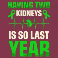 Having Two Is So Last Year Organ Donation Awareness 16oz Travel Tumbler