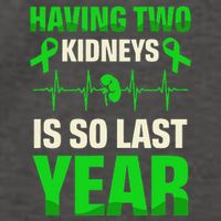 Having Two Is So Last Year Organ Donation Awareness Vector Backpack