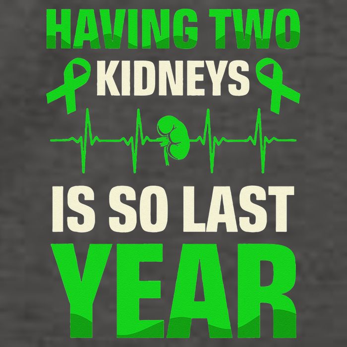 Having Two Is So Last Year Organ Donation Awareness Vector Backpack