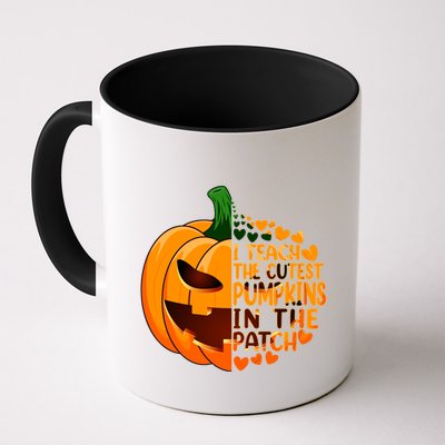 Halloween Teacher I Teach The Cutest Pumpkins In The Patch Gift Mug