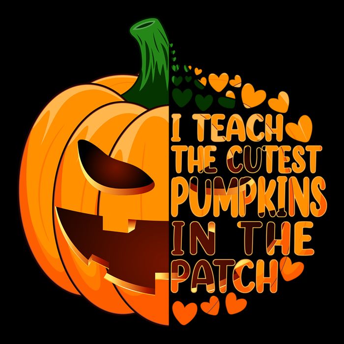 Halloween Teacher I Teach The Cutest Pumpkins In The Patch Gift Drawstring Bag