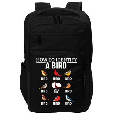 How To Identify A Bird Funny Bird Watching Impact Tech Backpack